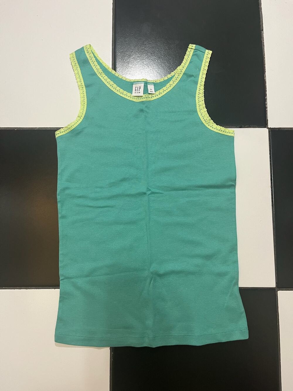 Green Gap Kids tank top, size XXL